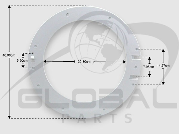 Gallery image 1 of ΓΝΗΣΙΟ ΠΛΑΙΣΙΟ ΕΞΩΤΕΡΙΚΟ ΠΛΥΝΤΗΡΙΟΥ BOSCH PITSOS SIEMENS 11037096