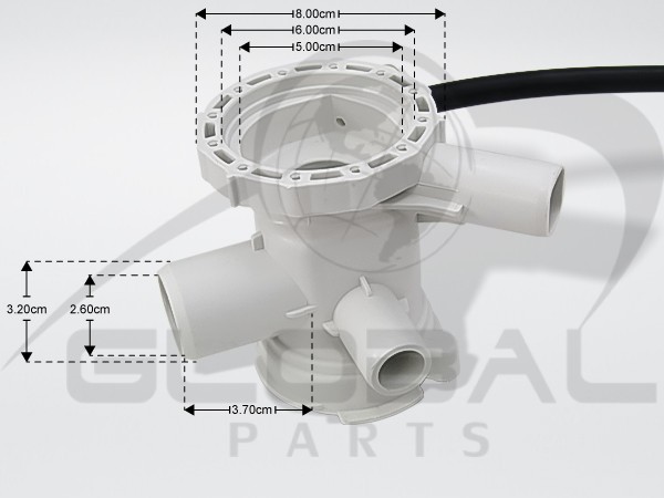 Gallery image 2 of ΦΙΛΤΡΟ ΚΟΡΜΟΣ ΠΛΥΝΤΗΡΙΟΥ ΡΟΥΧΩΝ SAMSUNG DC97-15785A