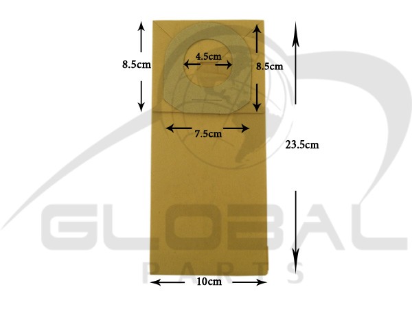 Gallery image 1 of ΣΑΚΟΥΛΑ ΣΚΟΥΠΑΣ HOOVER UPRIGHT SET 5 TEM + 2 ΦΙΛΤΡΑ