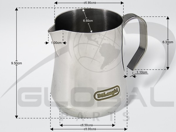 Gallery image 1 of ΓΑΛΑΤΙΕΡΑ ΚΑΦΕΤΙΕΡΑΣ DELONGHI 350ml 5513282201