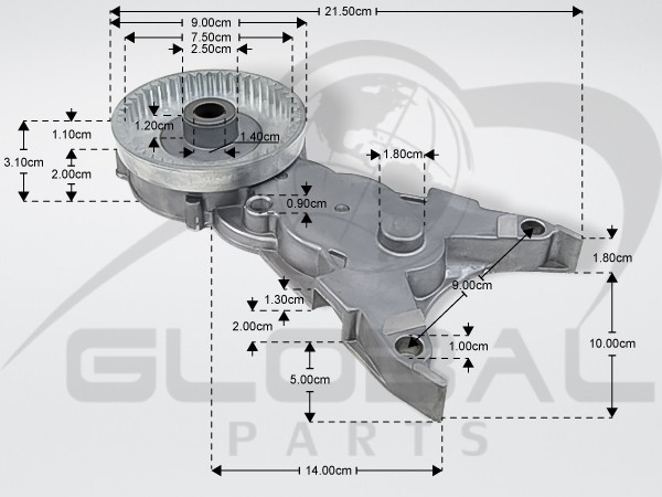 Gallery image 1 of ΓΝΗΣΙΟ ΜΟΤΕΡ (GEARBOX) ΚΟΥΖΙΝΟΜΗΧΑΝΗΣ KENWOOD KW696677