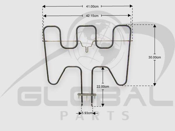 Gallery image 1 of ΓΝΗΣΙΑ ΑΝΤΙΣΤΑΣΗ ΑΝΩ ΚΟΥΖΙΝΑΣ AEG 2300W 3570798037