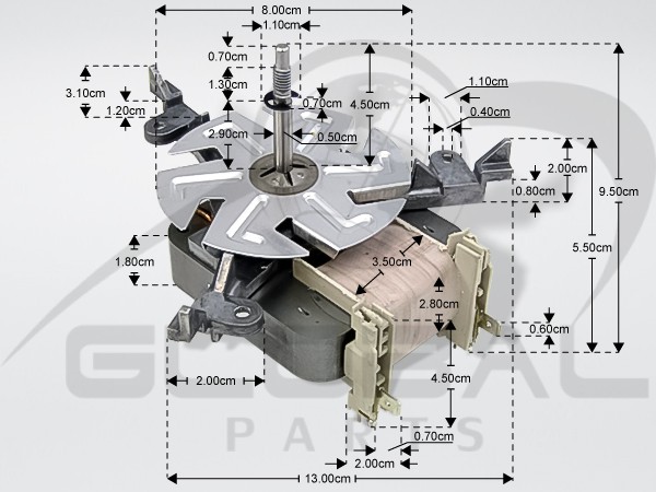 Gallery image 2 of ΜΟΤΕΡ ΑΝΕΜΙΣΤΗΡΑ ΚΟΥΖΙΝΑΣ BOSCH SIEMENS 00651461