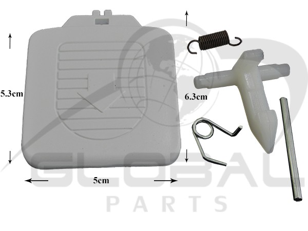 Gallery image 1 of ΚΛΕΙΣΤΡΟ ΠΛΥΝΤΗΡΙΟΥ ΡΟΥΧΩΝ BALAY SIEMENS BOSCH ΛΕΥΚΟ 00058691