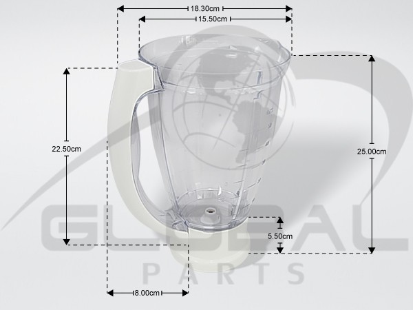 Gallery image 1 of ΚΑΝΑΤΑ ΜΠΛΕΝΤΕΡ MOULINEX MS-0A13253