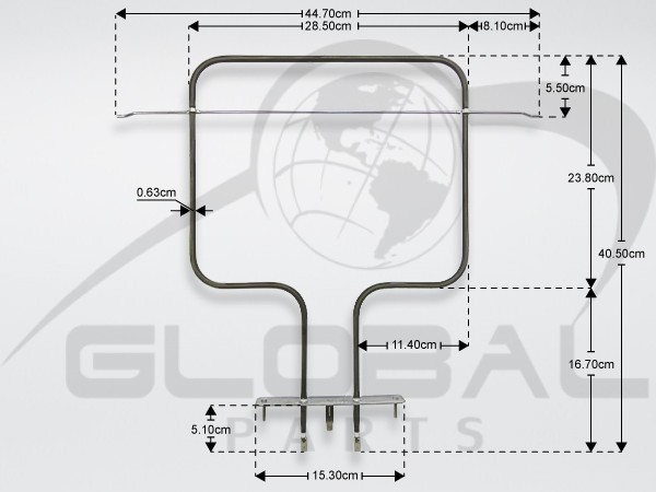 Gallery image 1 of ΓΝΗΣΙΑ ΑΝΤIΣΤΑΣΗ ΚΟΥΖΙΝΑΣ ΑΝΩ GRILL BAUKCNECHT WHIRLPOOL IGNIS 900W 481225998473