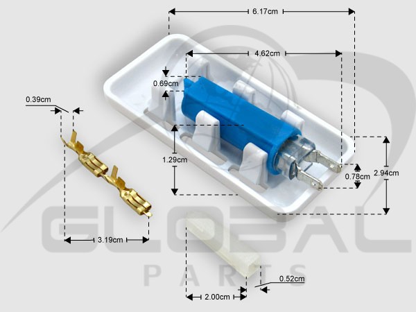 Gallery image 1 of ΑΙΣΘΗΤΗΡΑΣ ΘΕΡΜΟΚΡΑΣΙΑΣ ΨΥΓΕΙΟΥ SIEMENS 627548