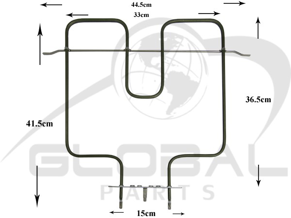 Gallery image 1 of ΑΝΤΙΣΤΑΣΗ ΚΟΥΖΙΝΑΣ ΑΝΩ ΜΕΡΟΣ WHIRLPOOL 1400W 481225998472