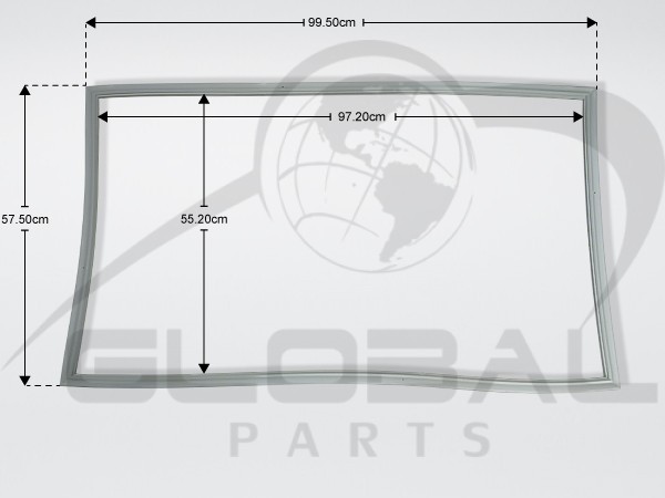 Gallery image 1 of ΛΑΣΤΙΧΟ ΠΟΡΤΑΣ ΣΥΝΤΗΡΗΣΗΣ ΨΥΓΕΙΟΥ SIEMENS BOSCH 240505