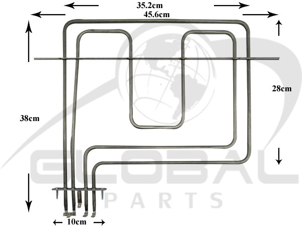 Gallery image 1 of ΑΝΤΙΣΤΑΣΗ ΑΝΩ ΓΚΡΙΛ TEKA 1500-1100W 83140303