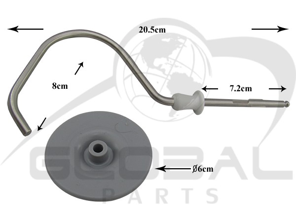 Gallery image 1 of ΓΑΝΤΖΟΣ ΚΟΥΖΙΝΟΜΗΧΑΝΗΣ KENWOOD KM260 KW706771