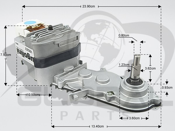 Gallery image 1 of ΜΟΤΕΡ ΜΕΙΩΤΗΡΑ ΓΡΑΝΙΤΟΜΗΧΑΝΗΣ 230V 50HZ 03800-04770