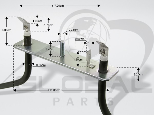 Gallery image 2 of ΑΝΤΙΣΤΑΣΗ ΚΟΥΖΙΝΑΣ ΚΑΤΩ ΜΕΡΟΣ ΤΕΚΑ 1000W 230V 99511212