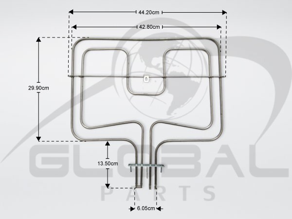 Gallery image 1 of ΑΝΤΙΣΤΑΣΗ ΚΟΥΖΙΝΑΣ AEG ZANUSSI ELECTROLUX ΚΑΤΩ ΜΕΡΟΣ 1000/1700W 230V 3570797047