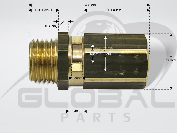 Gallery image 1 of ΒΑΛΒΙΔΑ ΜΠΟΙΛΕΡ ΑΣΦΑΛΕΙΑΣ CIMBALI 1/4''M 1.8BAR