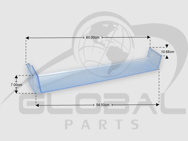 Gallery image 1 of ΓΝΗΣΙΟ ΡΑΦΙ ΜΕΣΑΙΟ ΠΟΡΤΑΣ ΨΥΓΕΙΟΥ PITSOS SIEMENS BOSCH 00479366