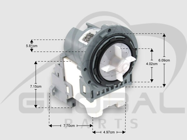 Gallery image 1 of ΓΝΗΣΙΑ ΑΝΤΛΙΑ ΠΛΥΝΤΗΡΙΟY SAMSUNG DC31-00187A