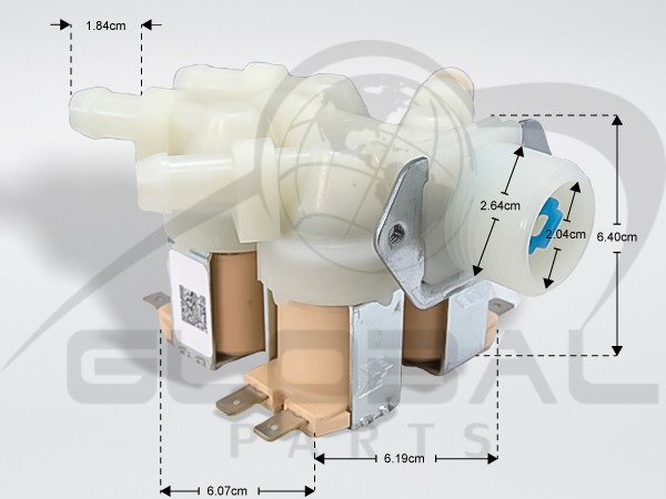 Gallery image 1 of ΒΑΛΒΙΔΑ ΠΛΥΝΤΗΡΙΟΥ ΡΟΥΧΩΝ SAMSUNG DC62-00214N