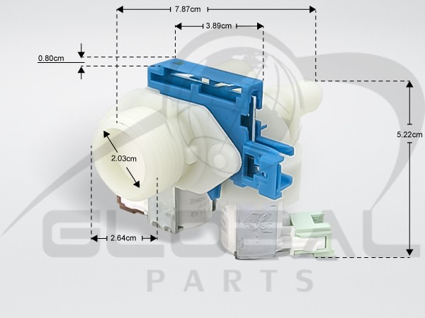 Gallery image 1 of ΒΑΛΒΙΔΑ ΠΛΥΝΤΗΡΙΟΥ ΡΟΥΧΩΝ ΙΙ 180 AEG ZANUSSI 12MM/14MM 1325186508