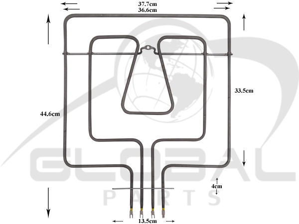 Gallery image 1 of ΓΝΗΣΙΑ ΑΝΤΙΣΤΑΣΗ ΚΟΥΖΙΝΑΣ ΑΝΩ SIEMENS 2700W 230V 00776188