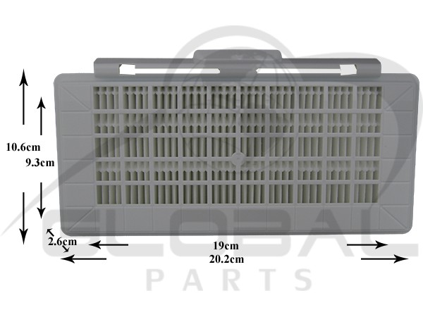 Gallery image 1 of ΦΙΛΤΡΟ ΣΚΟΥΠΑΣ HEPA BOSCH SIEMENS 17004585