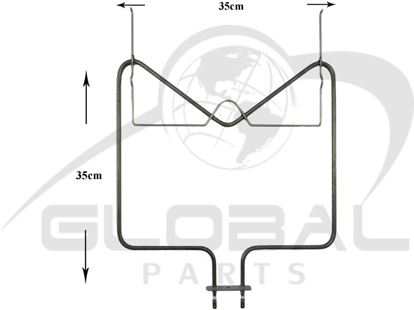 Gallery image 1 of ΑΝΤΙΣΤΑΣΗ ΚΟΥΖΙΝΑΣ ΚΑΤΩ ΜΕΡΟΣ WHIRLPOOL 230V 1150W 488000857528