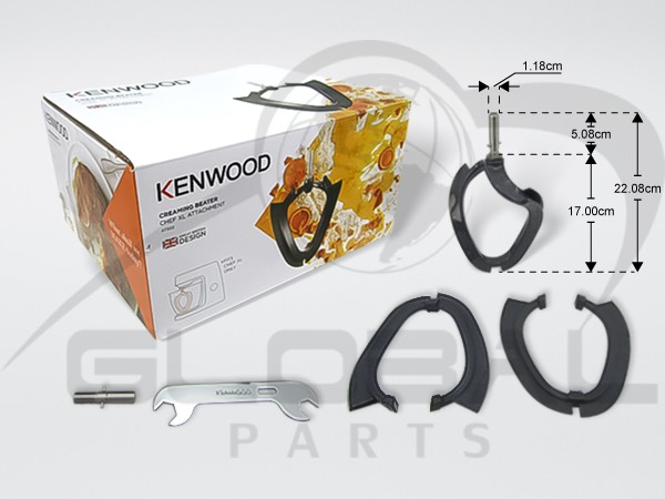 Gallery image 1 of ΑΝΑΔΕΥΤΗΡΑΣ ΕΥΚΑΜΠΤΟΣ ΚΟΥΖΙΝΟΜΗΧΑΝΗΣ KENWOOD  AWAT502002