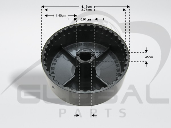 Gallery image 2 of ΚΟΥΜΠΙ ΜΑΥΡΟ 0-90°C Φ41ΜΜ