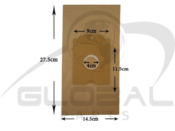 Gallery image 1 of ΣΑΚΟΥΛΑ ΣΚΟΥΠΑΣ SIEMENS BOSCH TYPE K SET 5 ΤΕΜ + 2 ΦΙΛΤΡΑ