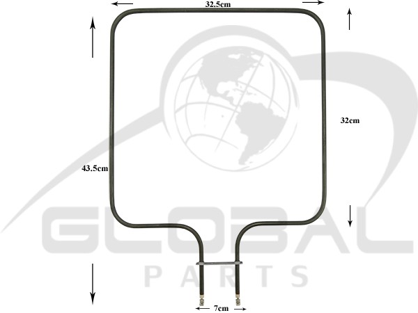 Gallery image 1 of ΑΝΤΙΣΤΑΣΗ ΚΟΥΖΙΝΑΣ AEG ZANUSSI ELECTROLUX KΑΤΩ 1000W 230V 8072470027