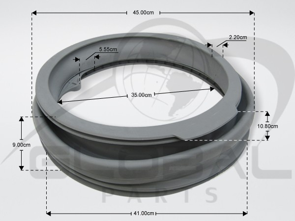 Gallery image 1 of ΛΑΣΤΙΧΟ ΠΟΡΤΑΣ ΠΛΥΝΤΗΡΙΟΥ ΡΟΥΧΩΝ  ZANUSSI ELECTROLUX 140004670042