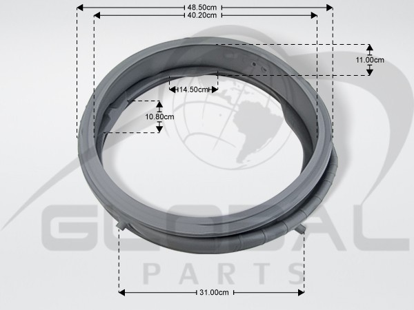 Gallery image 1 of ΛΑΣΤΙΧΟ ΠΟΡΤΑΣ ΠΛΥΝΤΗΡΙΟΥ ΡΟΥΧΩΝ LG MDS47123618