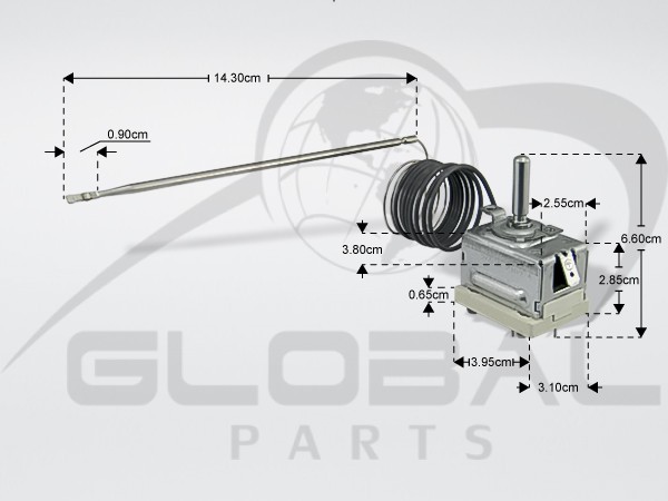 Gallery image 1 of ΘΕΡΜΟΣΤΑΤΗΣ ΕΠΑΓ.ΚΟΥΖΙΝΑΣ 50-265°C EGO SMEG 818730401