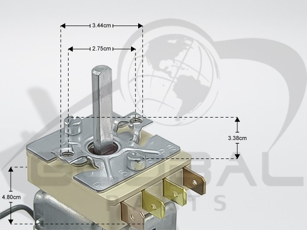 Gallery image 2 of ΘΕΡΜΟΣΤΑΤΗΣ ΜΟΝΟΦΑΣΙΚΟΣ ΜΕ ΔΙΑΚΟΠΤΗ 30-90°C