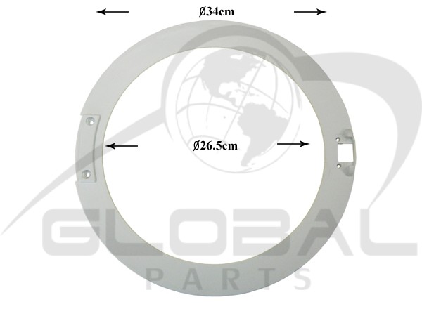 Gallery image 1 of ΠΛΑΙΣΙΟ ΠΟΡΤΑΣ ΠΛΥΝΤΗΡΙΟY ΡΟΥΧΩΝ SIEMENS BOSCH BALAY 00353804