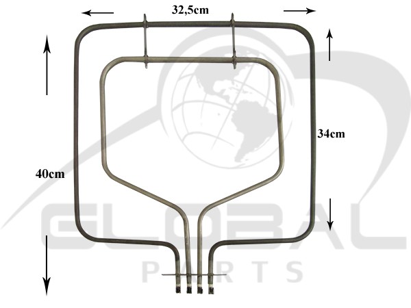 Gallery image 1 of ΑΝΤΙΣΤΑΣΗ ΚΟΥΖΙΝΑΣ ΚΑΤΩ SIEMENS 620W/86V + 880W/230V