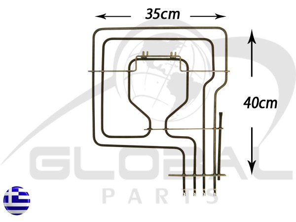 Gallery image 1 of ΑΝΤΙΣΤΑΣΗ ΚΟΥΖΙΝΑΣ ΑΝΩ SIEMENS 1800+1000W 00215611