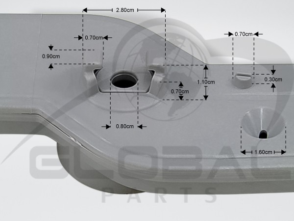 Gallery image 2 of ΒΡΑΧΙΩΝΑΣ ΠΛΥΣΗΣ ΑΠΟΠΛΥΣΗΣ ELECTROBAR 490ΜΜ