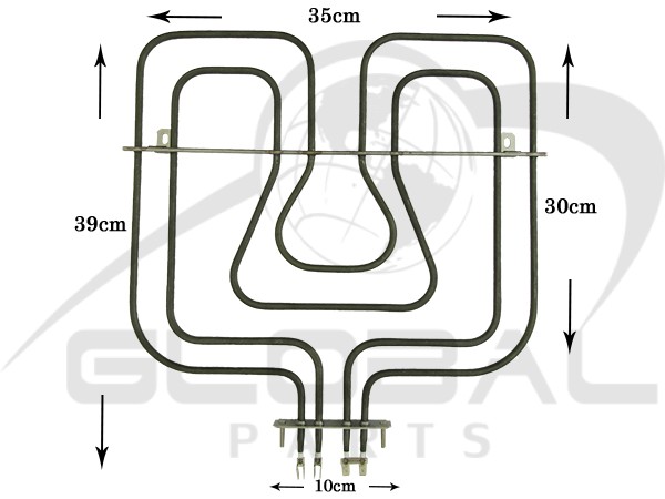 Gallery image 1 of ΑΝΤΙΣΤΑΣΗ ΚΟΥΖΙΝΑΣ ΑΝΩ ΜΕΡΟΣ AEG ZANUSSI 800+1650W 3570411037