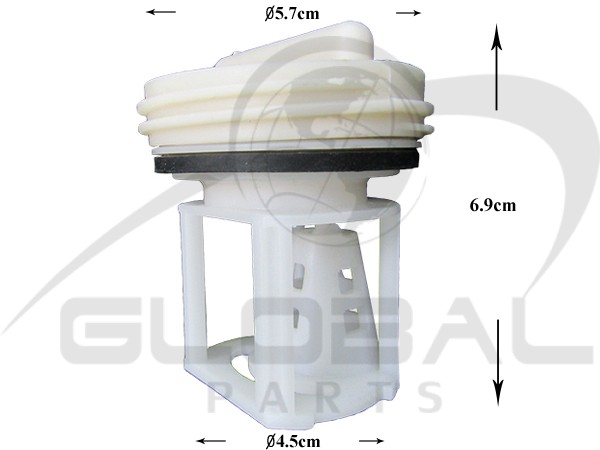 Gallery image 1 of ΦΙΛΤΡΟ ΠΛΥΝΤΗΡΙΟΥ ΡΟΥΧΩΝ SAMSUNG DC97-09928D