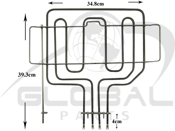 Gallery image 1 of ΑΝΤΙΣΤΑΣΗ ΚΟΥΖΙΝΑΣ ΑΝΩ ΜΕΡΟΣ-ΓΚΡΙΛ PITSOS PYROLISE 2800W 00278734