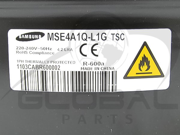 Gallery image 2 of ΜΟΤΕΡ ΨΥΓΕΙΟΥ INVERTER SAMSUNG MSE4A1QL1G-TSC 11.1CC R600 220V