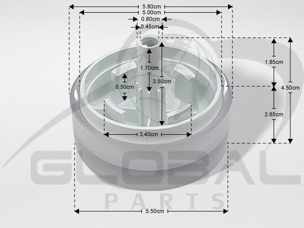 Gallery image 2 of ΚΟΥΜΠΙ ΠΛΥΝΤΗΡΙΟΥ ΡΟΥΧΩΝ SAMSUNG DC64-03312A